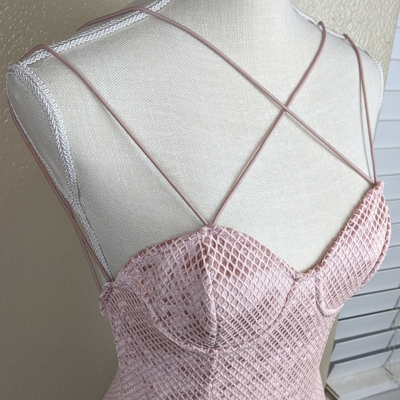 FASHION NOVA Pink Bodycon Dress - Picture 2 of 5